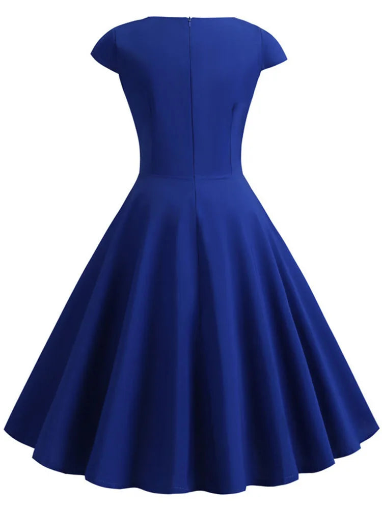 Audre Hepburn Vintage Rockabilly Pin Up Dress wedding guests Luxurious Weddings
