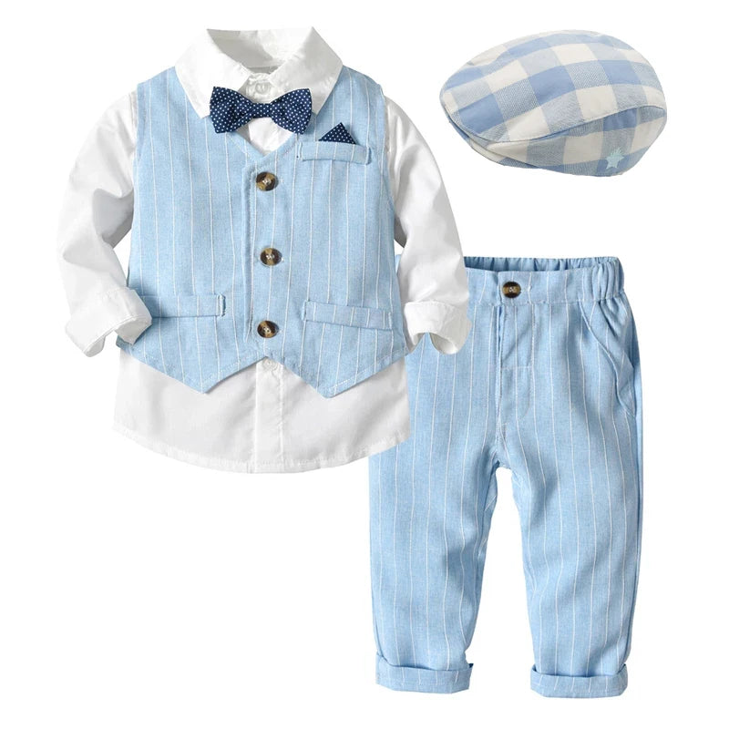 Toddler Formal Suit Set for Boys - 1-6 Years Outfit Luxurious Weddings