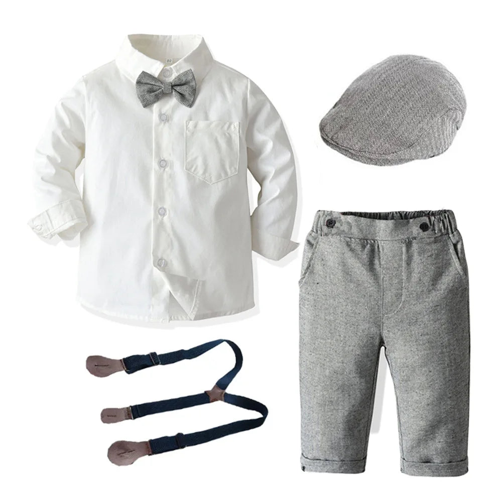 Toddler Formal Suit Set for Boys - 1-6 Years Outfit Luxurious Weddings