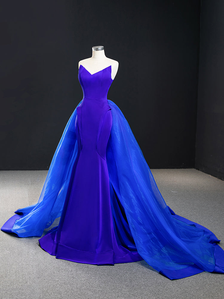 Handmade Off-Shoulder Violet Couture Dress DRESSES Luxurious Weddings