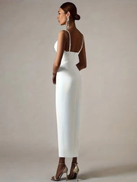 Madonna White Bandage Dress Dress Luxurious Weddings