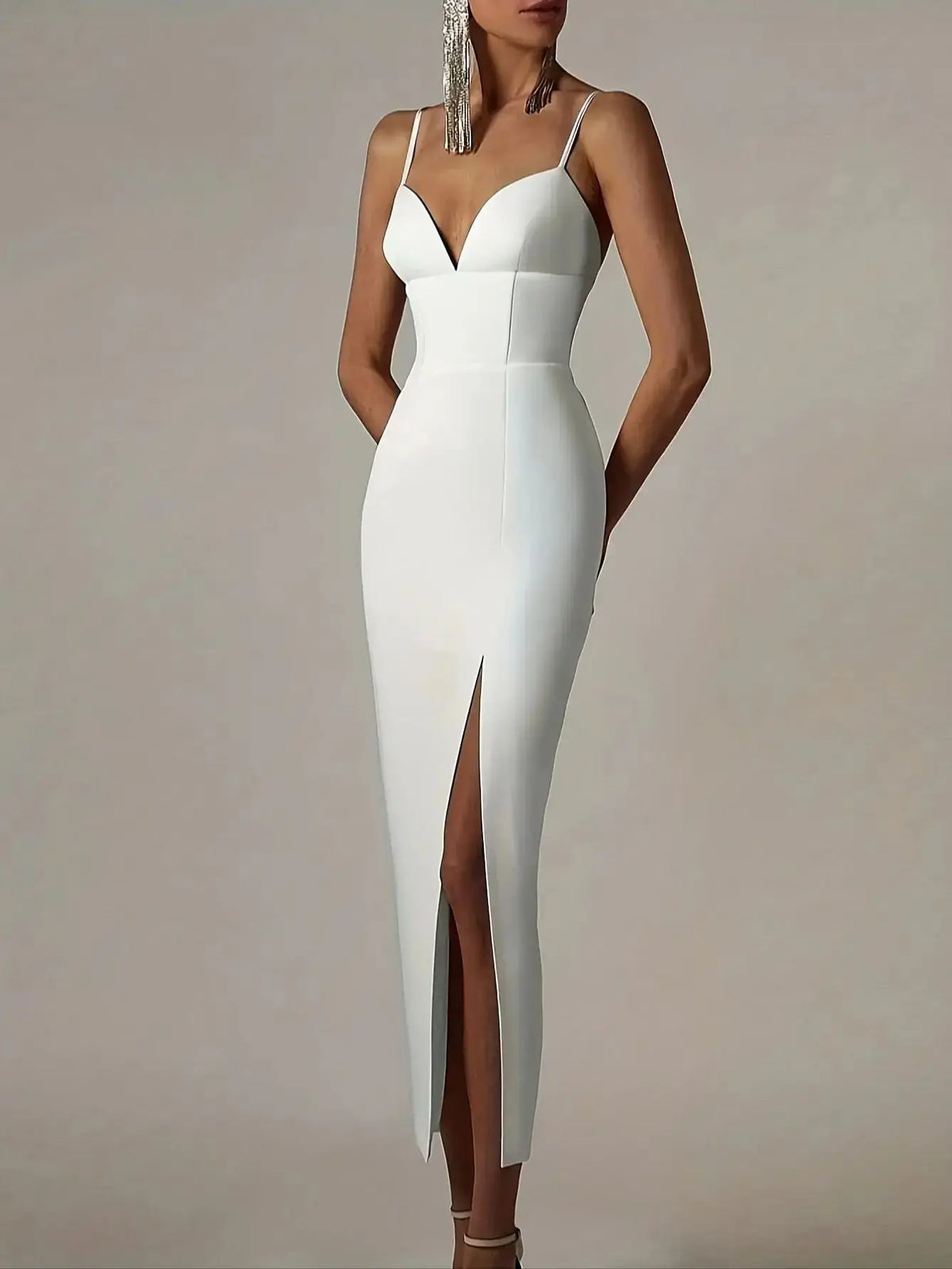 Madonna White Bandage Dress Dress Luxurious Weddings
