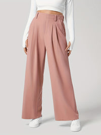 Wide Leg Pants with Pockets Pants Luxurious Weddings