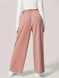 Wide Leg Pants with Pockets Pants Luxurious Weddings