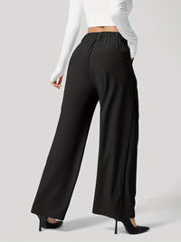 Wide Leg Pants with Pockets Pants Luxurious Weddings