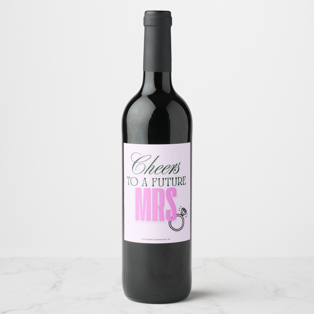 Bachelorette Wine Labels | Cheers To a Wine Labels Luxurious Weddings