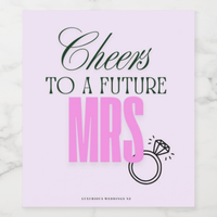 Bachelorette Wine Labels | Cheers To a Wine Labels Luxurious Weddings