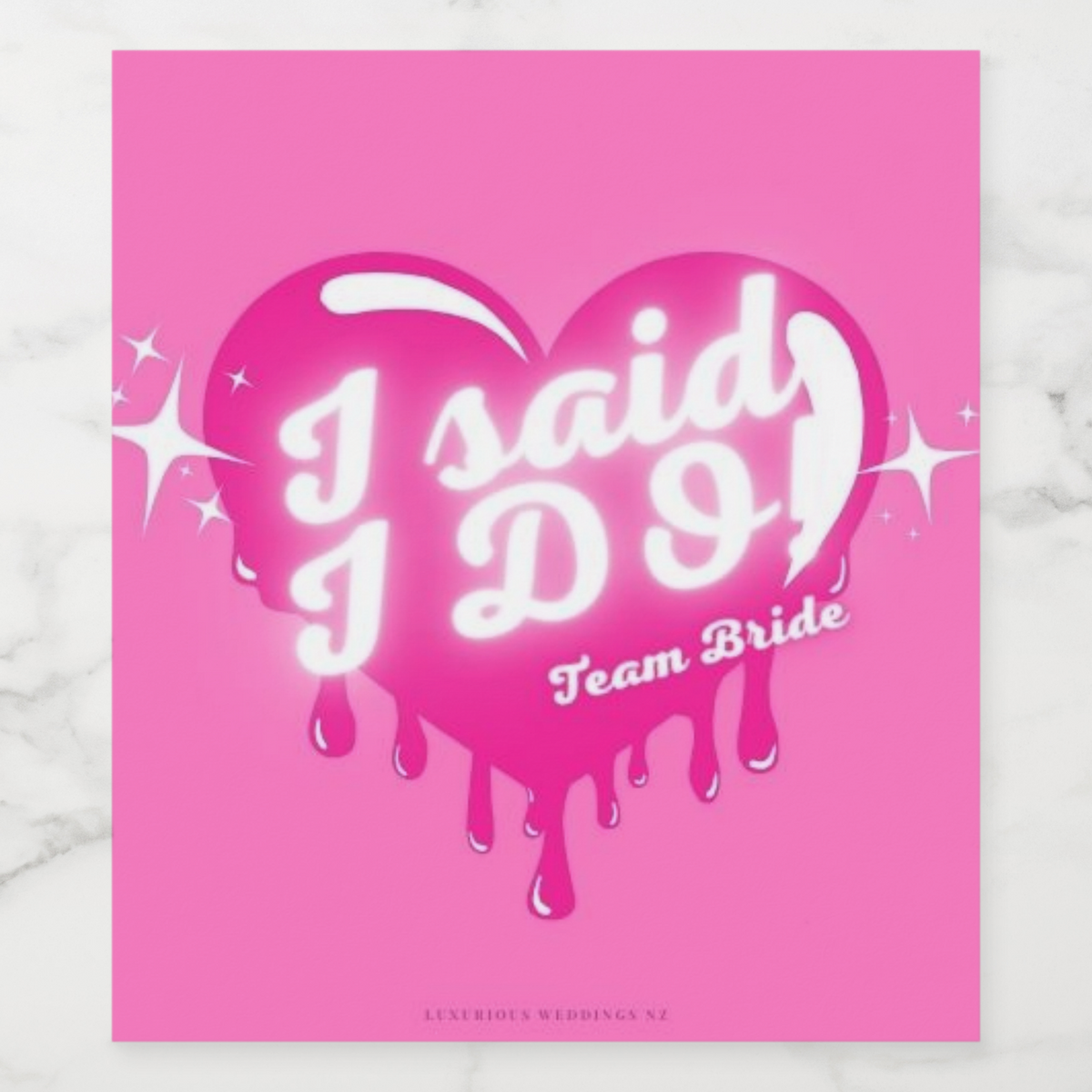 Bachelorette Wine Labels | isaid Wine Labels Luxurious Weddings