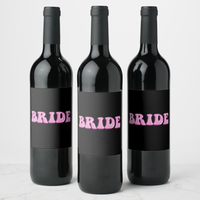 Bride Wine Labels Wine Labels Luxurious Weddings