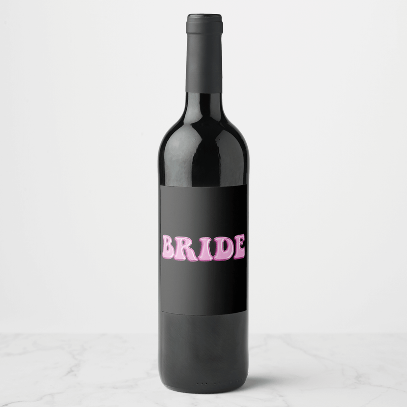 Bride Wine Labels Wine Labels Luxurious Weddings