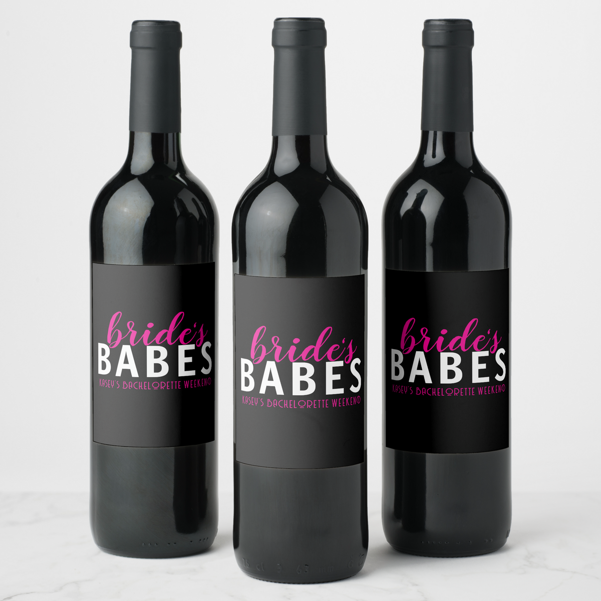 Brides Babe's Wine Labels Wine Labels Luxurious Weddings