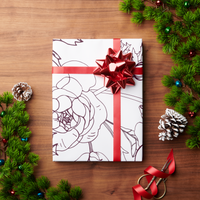 Flowers Premium Wrapping Paper