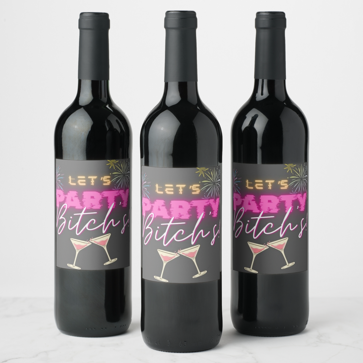 Bachelorette Party Wine Labels Wine Labels Luxurious Weddings
