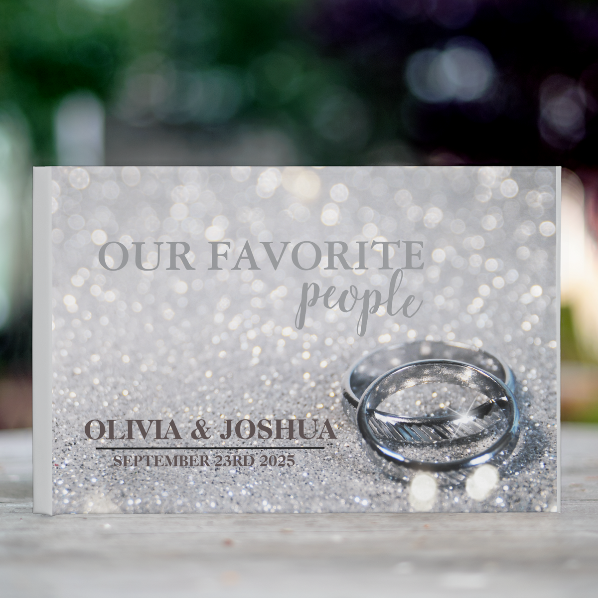 Our Favorite People Guest Book Guest Book Luxurious Weddings