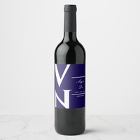 Purple Wine Bottle Labels Wine Labels Luxurious Weddings