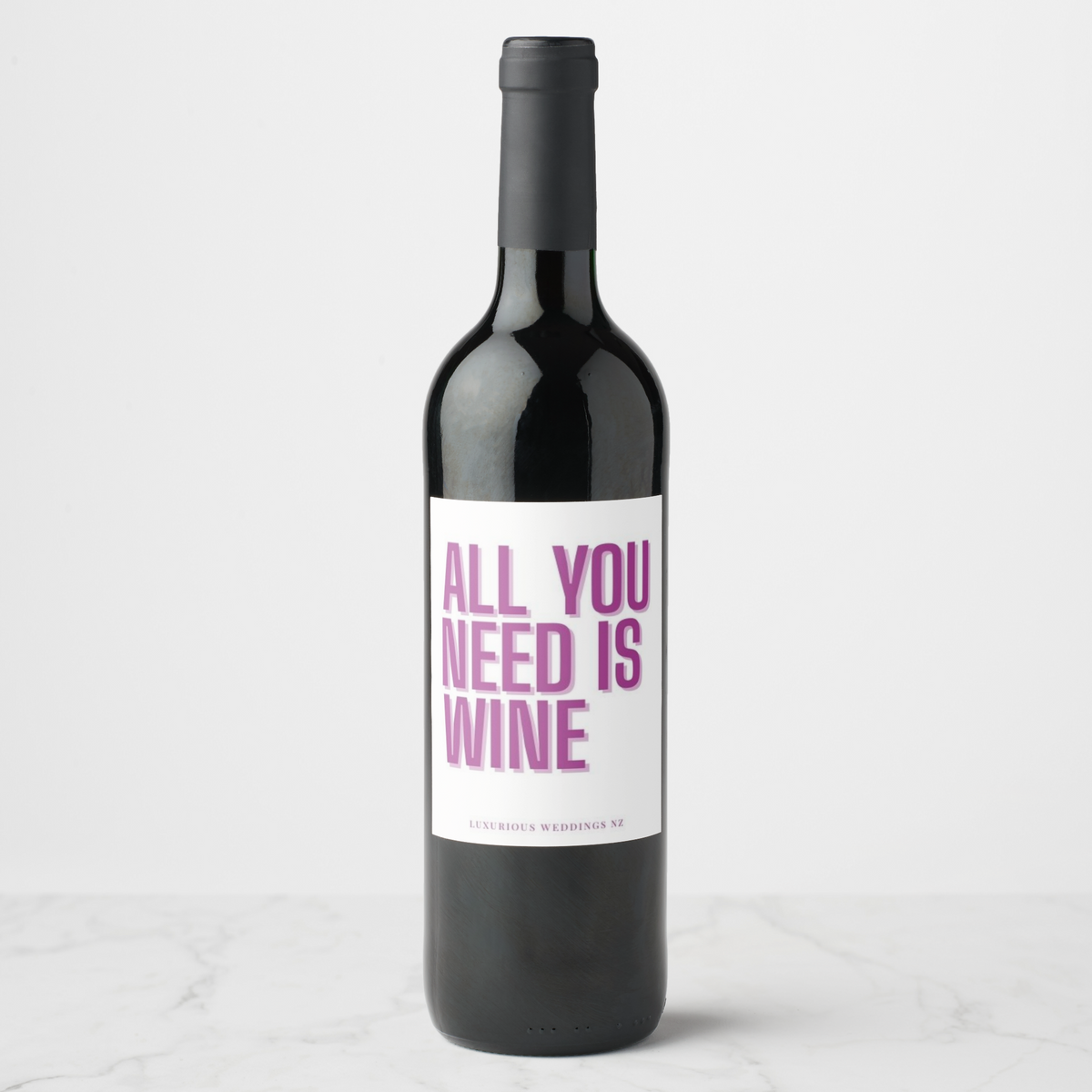 Bachelorette Wine Labels| All you Need Wine Labels Luxurious Weddings