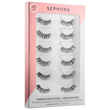 SEPHORA COLLECTION Essential False Lashes Value Pack Luxurious Weddings