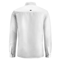 Men's Long Sleeve Dress Shirt by Luxurious | White Dress Shirt Luxurious Weddings