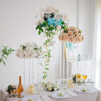 Acrylic Flower Stand and Ball Set - Perfect for Weddings Luxurious Weddings