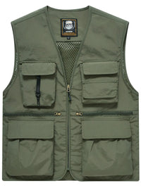 Men's Plus Size Zip Up Vest Men’s jackets Luxurious Weddings