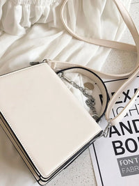 Chain PU Leather Detachable Shoulder Strap Handbag Handbags Luxurious Weddings
