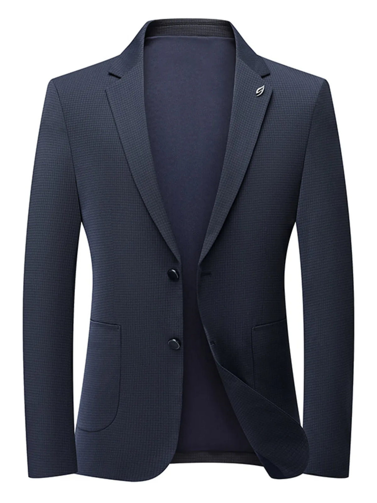 Men's Lapel Collar Long Sleeve Blazer Blazers Luxurious Weddings