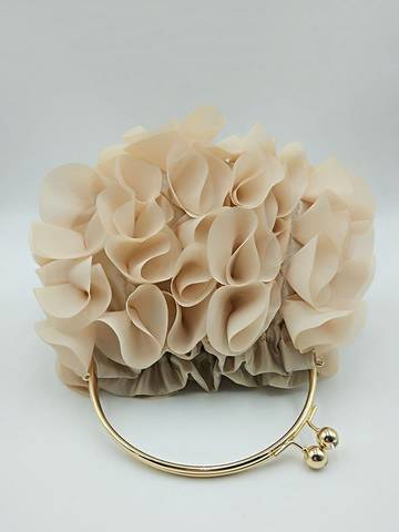 Three-Dimensional Flower Handbags