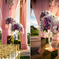 Silk Drappings Transform Your Event with Stunning Dark Pink Drapes - Perfect for Weddings, Parties, and More! Luxurious Weddings