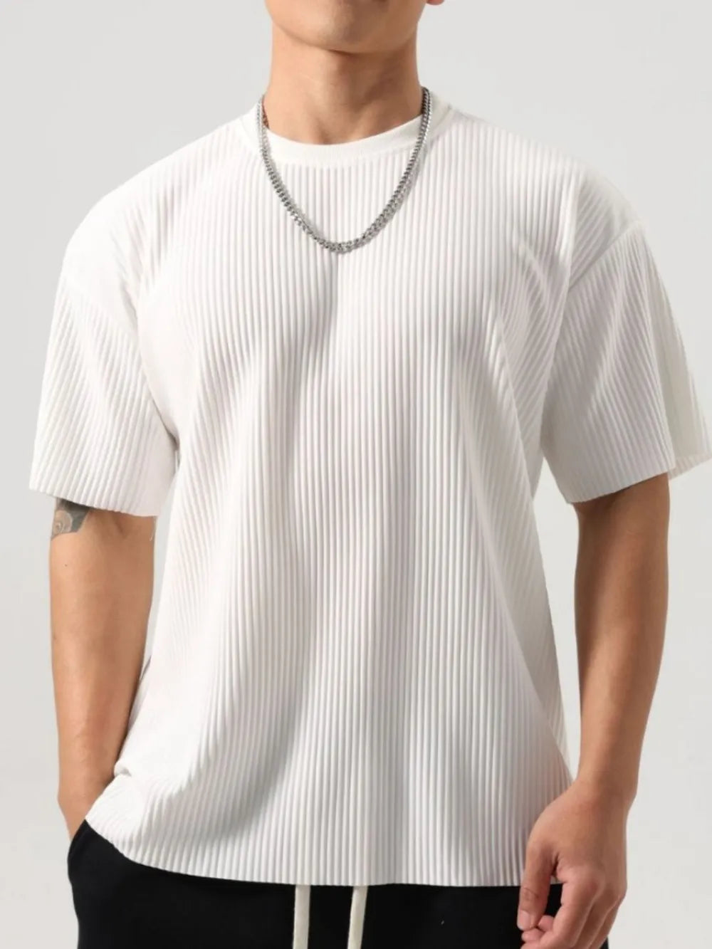 Men's Plus Size Round Neck Half Sleeve T-Shirt Men’s tshirt Luxurious Weddings