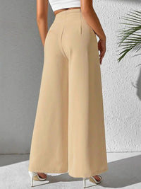 Wide Leg High Waist Pants Pants Luxurious Weddings