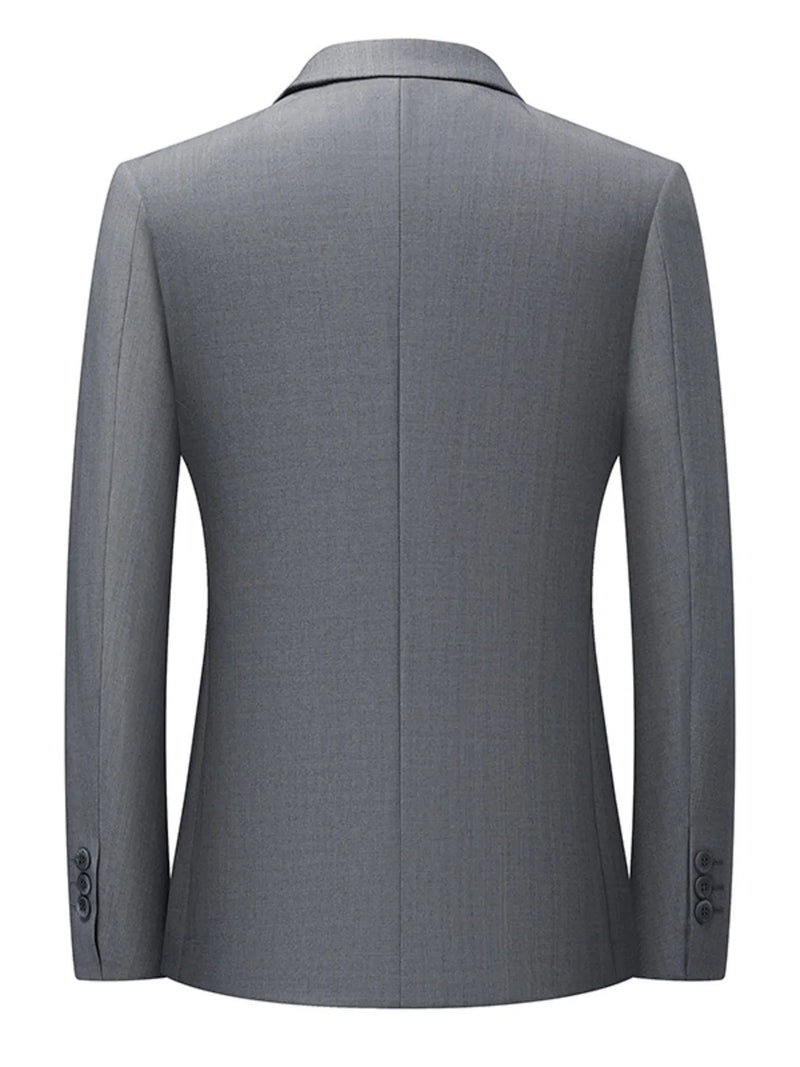 Men's Lapel Collar Long Sleeve Blazer Blazers Luxurious Weddings