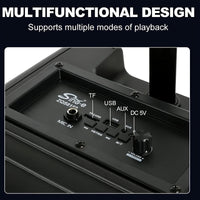 Powerful Trolley Wireless Speaker with RGB Lighting speakers Luxurious Weddings