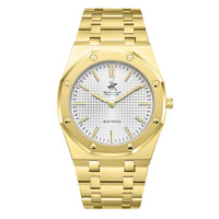 Beverly Hills Polo Club Gold Men's Watch - BP3825X.130 stylish designer watch for luxurious events and weddings.