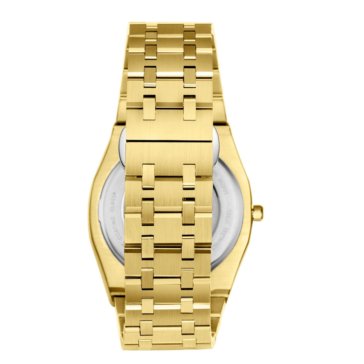Beverly Hills Polo Club Gold Men's Watch - BP3825X.130 showing the elegant gold bracelet design.