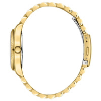 Beverly Hills Polo Club Gold Stainless Steel Ladies Watch - BP3169C.121 side view showing elegant design and gold finish.