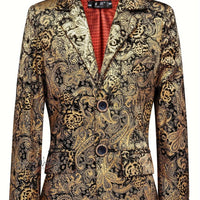 Boys Floral Suit Jacket Luxurious Weddings