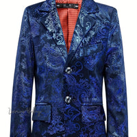 Boys Floral Suit Jacket Luxurious Weddings