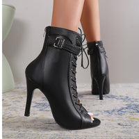 Women's Peep Toe High Heel Pumps shoes Luxurious Weddings