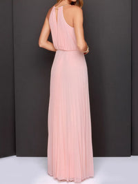 Pleated Sleeveless Maxi Cami Dress Bridesmaid Dresses Luxurious Weddings