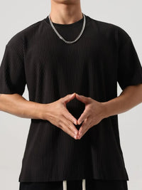 Men's Plus Size Round Neck Half Sleeve T-Shirt Men’s tshirt Luxurious Weddings