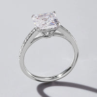925 Sterling Silver Zircon Ring rings Luxurious Weddings