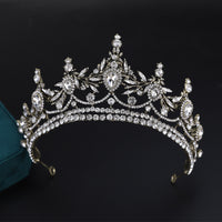 Bride Wedding Rhinestone Alloy Crown Luxurious Weddings