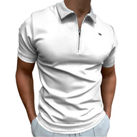 Men's Polo Shirt by Luxurious | White polo Luxurious Weddings