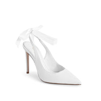 Dee Ocleppo - Sophie Pump - White Shoes Decollete Luxurious Weddings