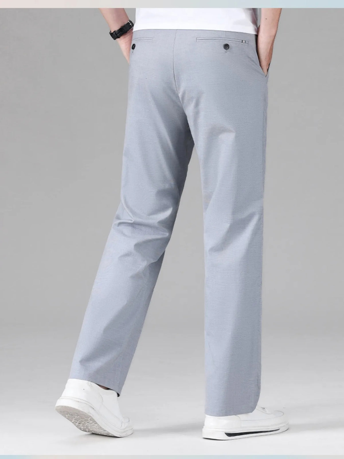 Men's Wide Leg Pants with Pockets Dress pants Luxurious Weddings