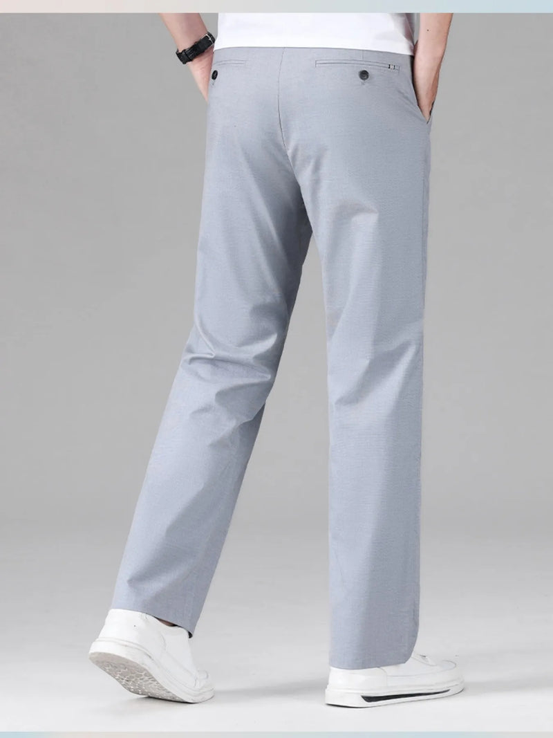 Men's Wide Leg Pants with Pockets Dress pants Luxurious Weddings