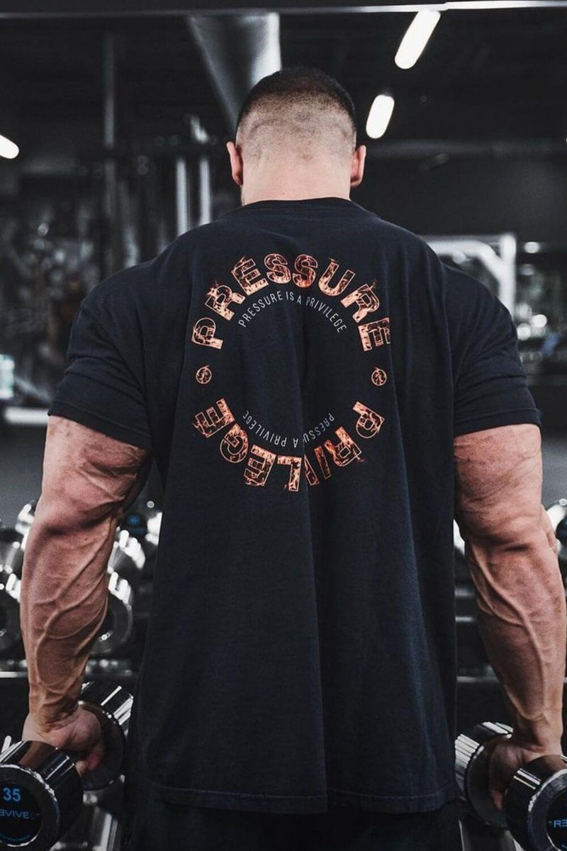Men's Plus Size Letter Round Neck Short Sleeve T-Shirt Men’s tshirts Luxurious Weddings