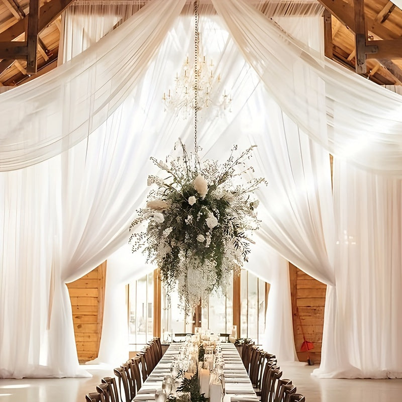 Silk Draping Silks Luxurious Weddings