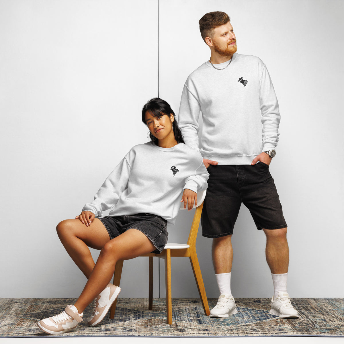 Crew neck sweatshirt Luxurious Weddings