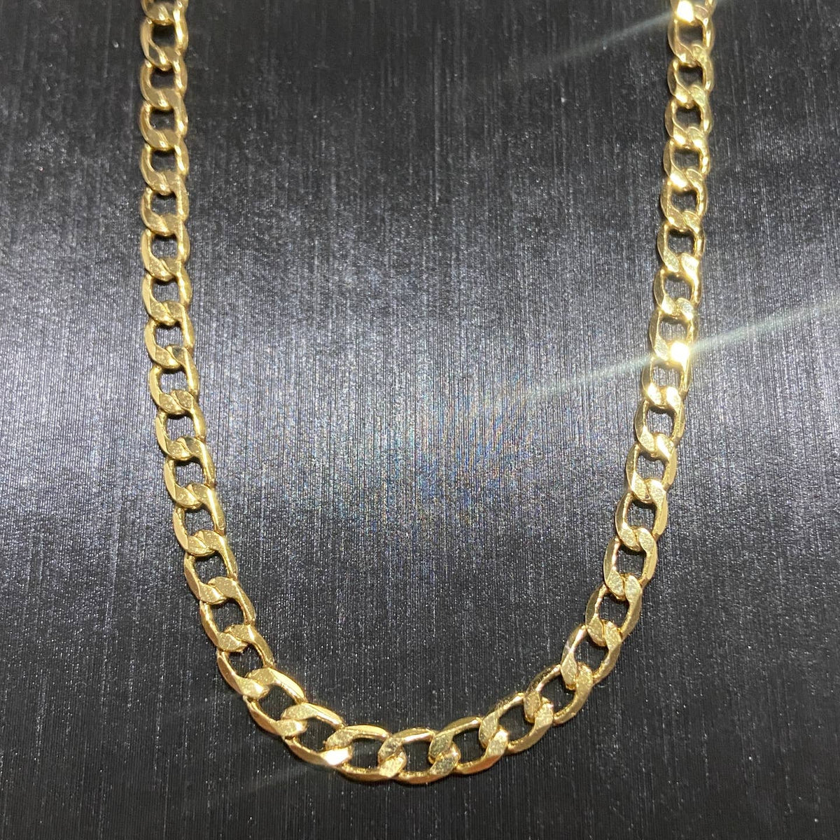 Solid Real 14k Gold Cuban Link Chain 20in 4mm